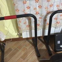 Aste tricipiti Declathon più panca addominali