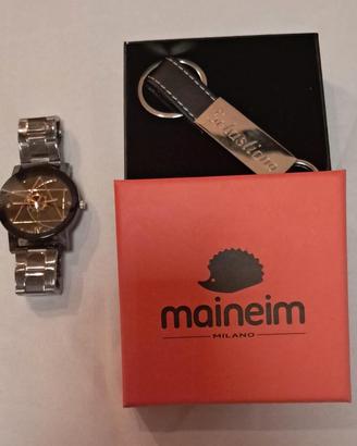 Set NUOVO: Orologio JWH + Portachiavi "Sebastiano"