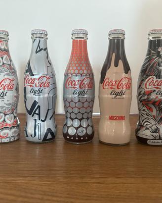 Coca-Cola Light Tribute to Fashion 7 bottiglie