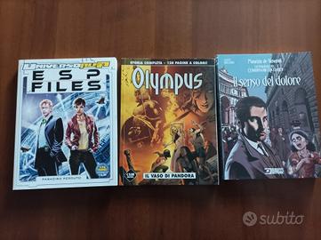 set lotto 3 volumi fumetti 