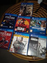 7 Giochi PlayStation 4 selezione top in blocco