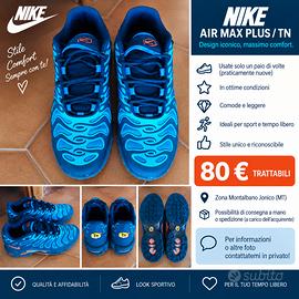 Nike Air Max Plus/TN blu – praticamente nuove