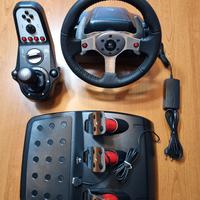 Volante + Pedaliera + Cambio marce Logitech G25 🚘