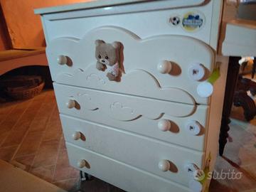 Cassettiera Fasciatoio