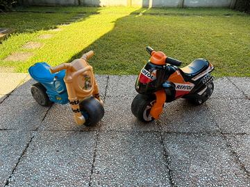 Trattore + rimorchio e 2 motorette