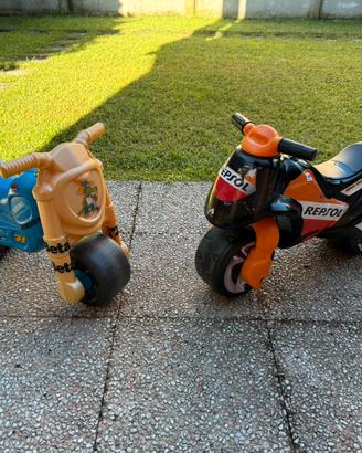 Trattore + rimorchio e 2 motorette