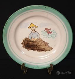 CAS vietri – Piatto ceramica vietrese – Solimene