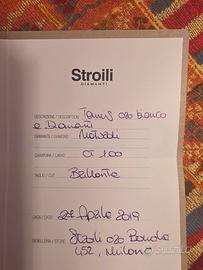 bracciale tennis con diamanti 