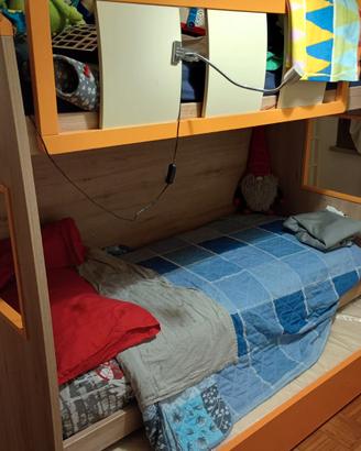 letto a castello 3 posti