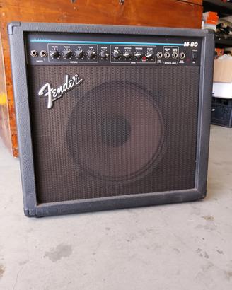 amplificatore Fender+chitarra elettrica ibanez
