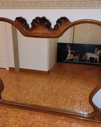 Specchio / Specchiera, raro a forma di cuore