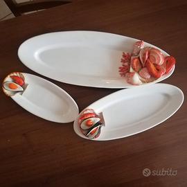 Piatti da portata Carraro fatti a mano
