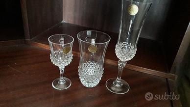 Bicchieri cristal d' Arques