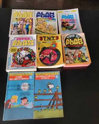 fumetti Charles M. schulz e Alan ford