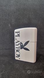 Accendino Zippo originale Playboy Bianco e Nero