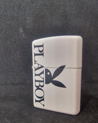 Accendino Zippo originale Playboy Bianco e Nero