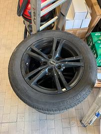 Cerchi in lega BORBET 16 “ BLACK e gomme invernali