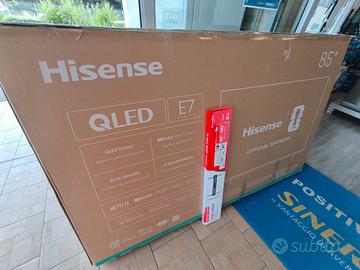 Smart TV Hisense QLED 85"Serie E7 Nuova Sigillata