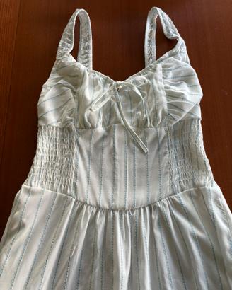 Vestito estivo lungo con spacco