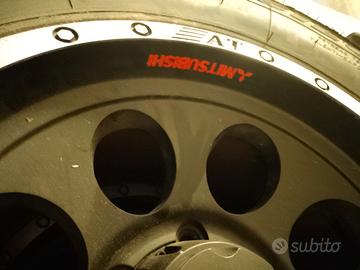 Cerchi Japan racing +gomme 235/70 r16