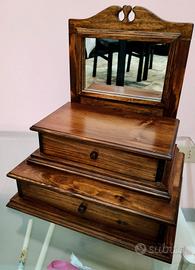 Porta gioie con specchio