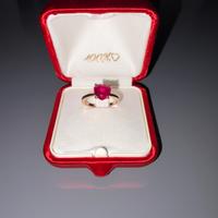 Dodo anello cuore oro rosa