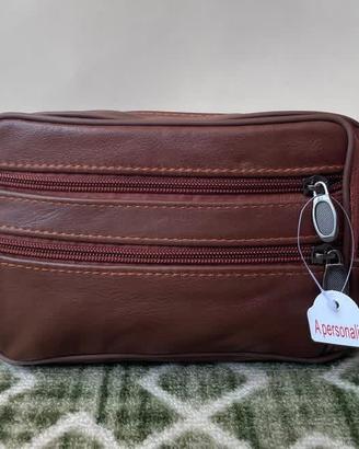 Marsupio in vera pelle