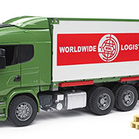 BRUDER Camion Scania Porta Container con Muletto