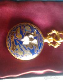 Orologio da tasca mai usato con coperchio apribile