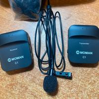Microfono Wireless MOMAN C1
