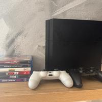 Ps4+ 6 giochi e 2 controller