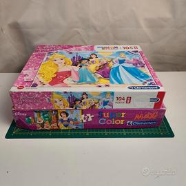 2 Puzzle maxi Principesse Biancanese Disney
