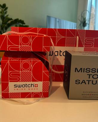 MoonSwatch - Swatch x Omega - Mission to SATURN