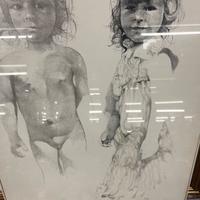 Renzo vespignani quadro litografia