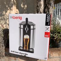 Draft beer dispenser