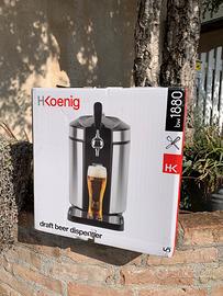 Draft beer dispenser