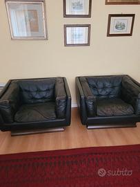 Poltrone in pelle