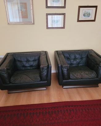Poltrone in pelle