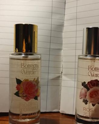 Lotto 2 Profumi donna Bottega Verde -Nuovi