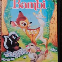 cassetto vhs originale Disney bambi