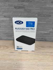 Lacie Rugged Portable SSD 1tb nvme ( type C) Mac