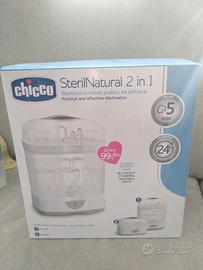 sterilizzatore ele biberon + steril ciuccio portat