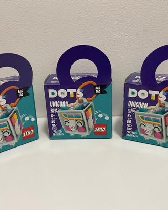 Lego Dots Unicorn 41940 Bag Tag