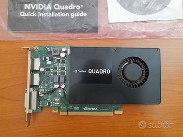 Scheda Grafica NVidia Quadro K2200 4GB GDDR 5 PCIe