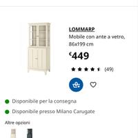 Vetrina LOMMARP ikea