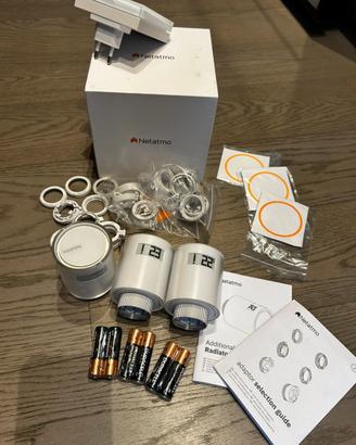 Valvole termostatiche Netatmo 2 (starter kit)