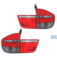 FANALI BMW X5 E70 07-10 LED ROSSO AFFUMICATO