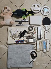 Nintendo wii con accessori e giochi