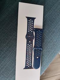 cinturino Apple Watch 46 Nike s/m Blue Ribbon 