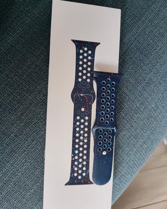 cinturino Apple Watch 46 Nike s/m Blue Ribbon 